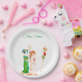 Assiettes En Carton Cuisine de Noël (Fête)