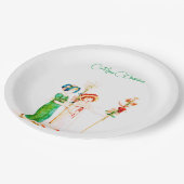 Assiettes En Carton Cuisine de Noël (Angle)