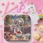 Assiettes En Carton Cuisine de Noël Chinoise : Noël Festif (Fête)