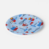 Assiettes En Carton cuisine du milieu du siècle mignonne ustensiles de (Angle)