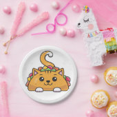 Assiettes En Carton Cuisine Funny Taco (Fête)