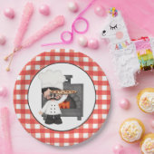 Assiettes En Carton Cuisine italienne Baking Pizza (Fête)