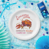 Assiettes En Carton Cuisine Louisiane (Fête)