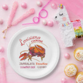 Assiettes En Carton Cuisine Louisiane (Fête)