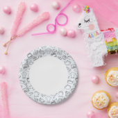 Assiettes En Carton Cuisine Motif 4 (Fête)