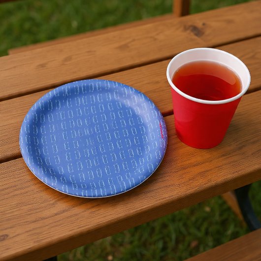 Assiettes En Carton Cuisines Bleues