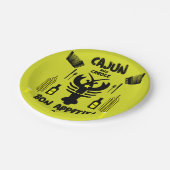 Assiettes En Carton Cuisines Cajun et Créole (Angle)