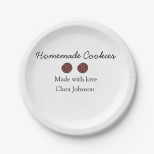Assiettes En Carton Cuisiniers maison ajoutez votre texte nom personna