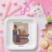 Assiettes En Carton Culpabilité du survivant (Fête)