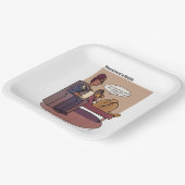 Assiettes En Carton Culpabilité du survivant (Angulaire)