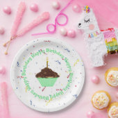 Assiettes En Carton Cupcake (Fête)