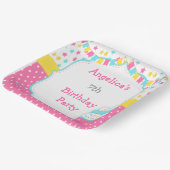 Assiettes En Carton Cupcake and Sprinkles Birthday Party (Angulaire)