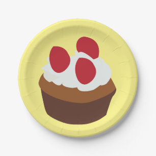 Assiettes En Carton Cupcake Muffin Cupcake