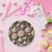 Assiettes En Carton cupcakes blancs (Fête)