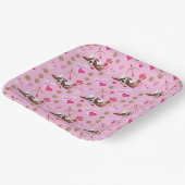 Assiettes En Carton Cupide Basset Hound (Angulaire)