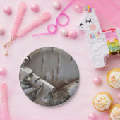 Assiettes En Carton Curly Birch Bark Tree Rustic (Fête)