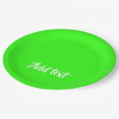 Assiettes En Carton Custom (Angle)