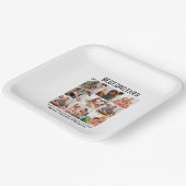 Assiettes En Carton Custom Best Papa Ever Fête des pères 9 Photo Colla (Angulaire)