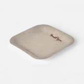 Assiettes En Carton Custom Graduation Paper Plates  Editable Text (Angulaire)