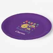 Assiettes En Carton Custom Happy 6th Birthday Party (Angle)