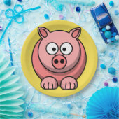 Assiettes En Carton Customise Cute à plat (Fête)