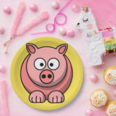 Assiettes En Carton Customise Cute à plat (Fête)