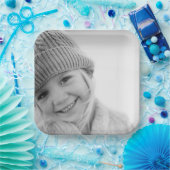 Assiettes En Carton Customisé Personnalisé Créer Votre Propre Photo (Fête)