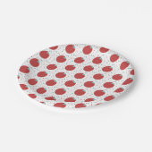 Assiettes En Carton Cute Apple Confetti fête d'anniversaire (Angle)