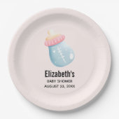 Assiettes En Carton Cute de Bottle (Devant)