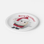 Assiettes En Carton Cute Egg Père Noël - Noël extraordinaire (Angle)