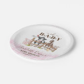 Assiettes En Carton Cute Farm Animaux Barnyard Baby shower (Angle)