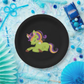 Assiettes En Carton Cute Frankenstein (Fête)