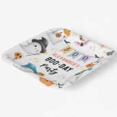 Assiettes En Carton Cute Ghost Spooktacular Halloween Birthday Boy (Angulaire)