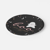 Assiettes En Carton Cute Ghosts Boo Halloween (Angle)