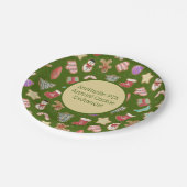 Assiettes En Carton Cute Gingerbread Cookies (Angle)