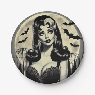 Assiettes En Carton Cute Goth Girl