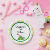 Assiettes En Carton Cute grenouille Anniversaire Plaque papier (Fête)