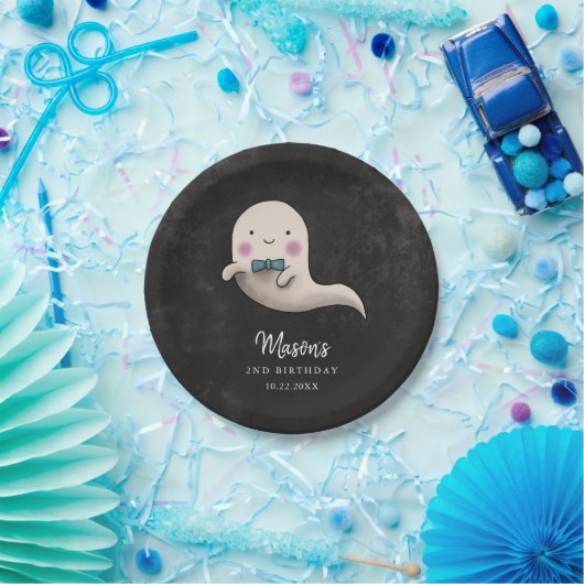 Assiettes En Carton Cute Halloween Bow Cravate Fête d'anniversaire (Fête)