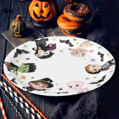 Assiettes En Carton Cute Halloween Plaque en papier, Fournitures de pa