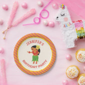 Assiettes En Carton Cute Hawaiian Hula Girl Luau Anniversaire (Fête)