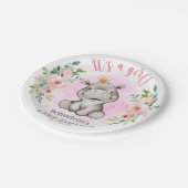 Assiettes En Carton Cute Hippo C'est une plaque de papier Baby shower  (Angle)