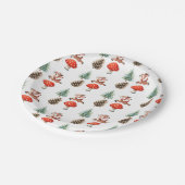 Assiettes En Carton Cute Jumping Baby Reindeer Christmas Pattern Party (Angle)