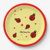 Assiettes En Carton Cute Ladybug (Devant)