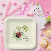Assiettes En Carton Cute Ladybug | Belle Journée (Fête)