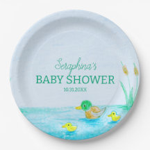 Cute Mallard Baby shower de canard