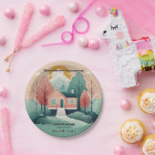 Assiettes En Carton Cute Moderne Forever Accueil Adoption Foster Shost (Fête)