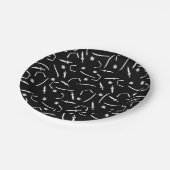 Assiettes En Carton Cute Ninja Guerrier Enfants Plaques en papier (Angle)