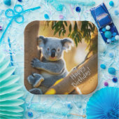 Assiettes En Carton Cute Ours Koala (Fête)