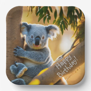 Assiettes En Carton Cute Ours Koala