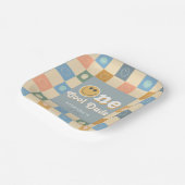 Assiettes En Carton Cute Retro Un Cool Dude Boys 1er Anniversaire (Angulaire)